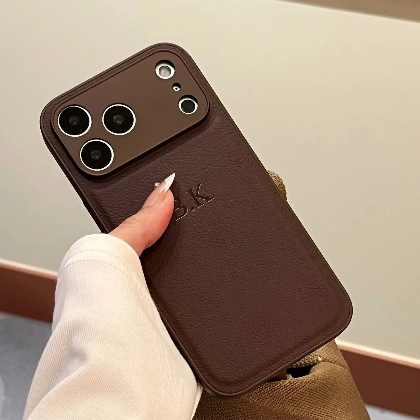 The Heritage Series: Custom Hot Stamped Leather Case