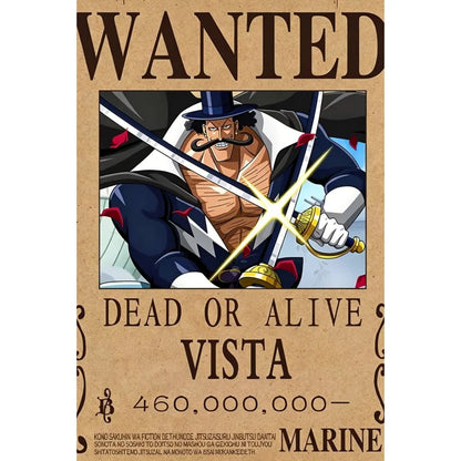 One Piece Anime Canvas Poster – Luffy & Zoro Wall Art
