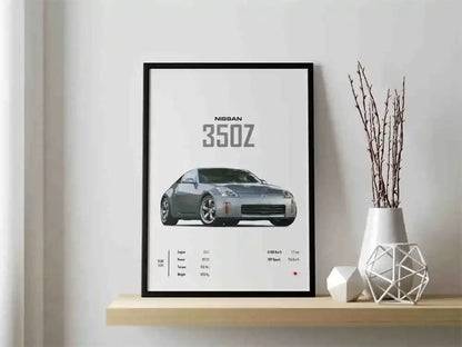 The JDM Legends Collection: Retro Supercar Canvas Art