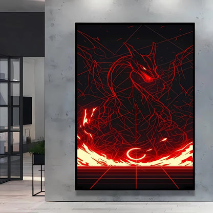 Pokémon Anime Canvas Wall Art Poster