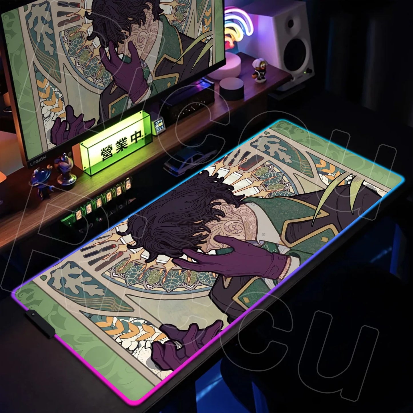 RGB XXL LED Gaming Mouse Pad – Multi-Color Desk Mat