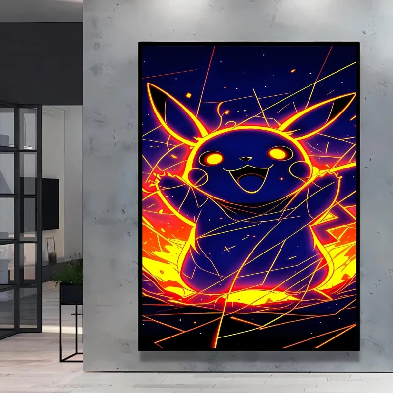 Pokémon Anime Canvas Wall Art Poster