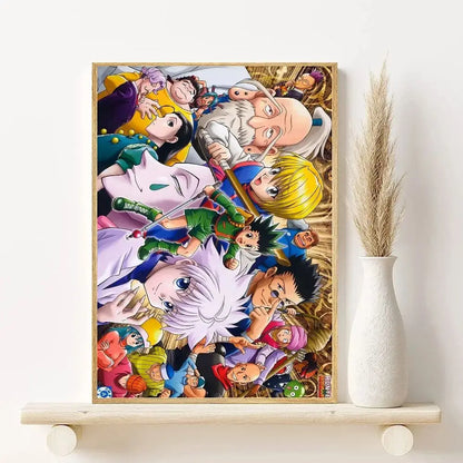 The Hunter’s Legacy Collection: Aesthetic Hunter x Hunter Canvas Art