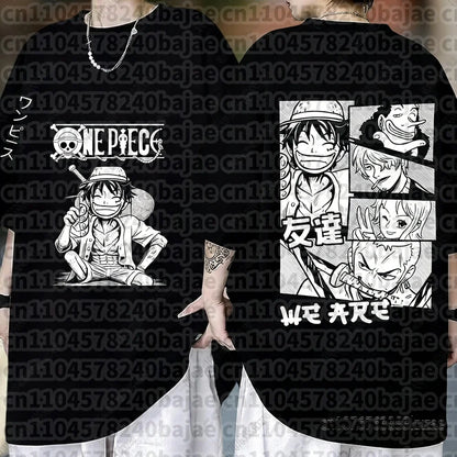 One Piece Anime T-Shirt – Luffy Graphic Tee