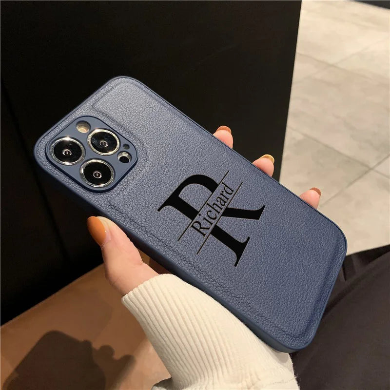 The Monogram Series: Custom Big Letter Laser-Engraved Case