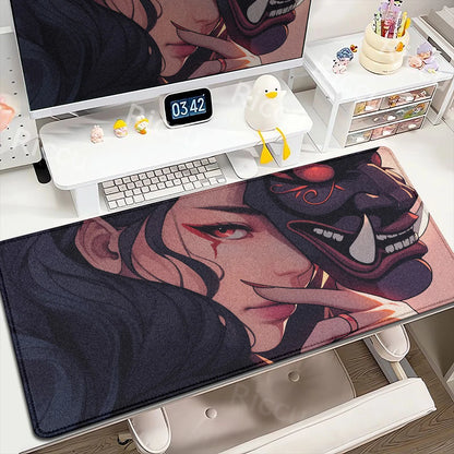 The Oni Ronin Collection: Premium Extra-Large Samurai Anime Gaming Desk Mat