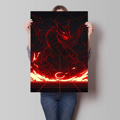 Pokémon Anime Canvas Wall Art Poster