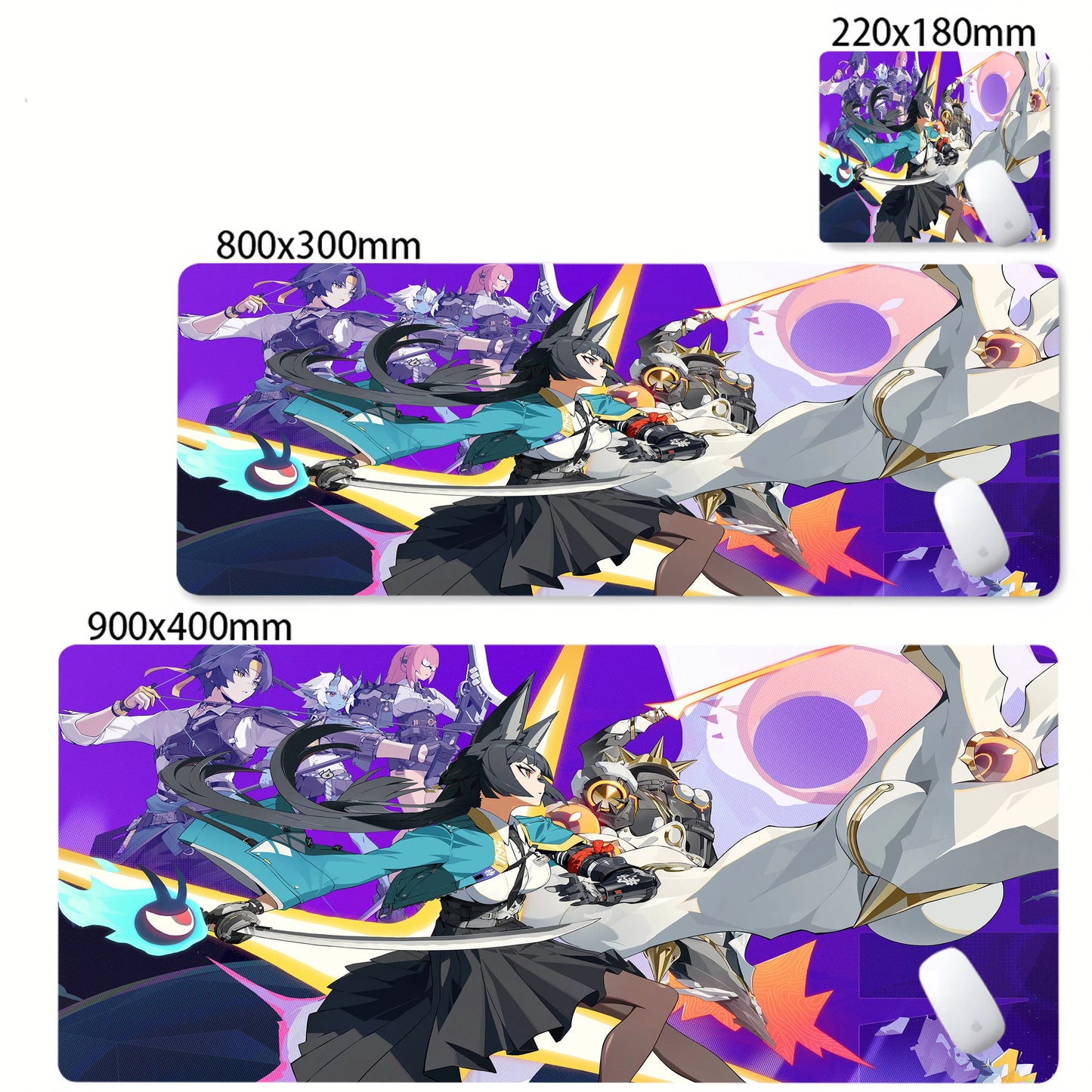 Anime Gaming Mouse Pad – Custom HD Desk Mat