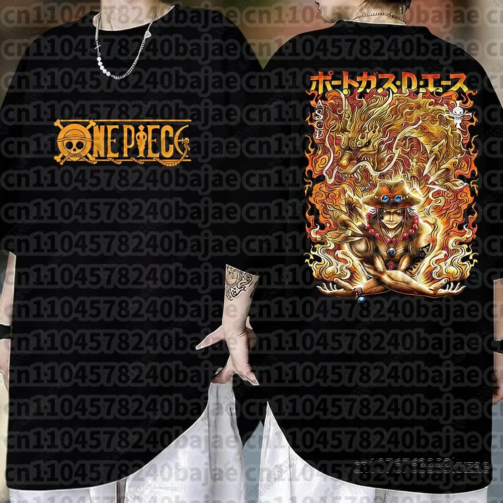 One Piece Anime T-Shirt – Luffy Graphic Tee