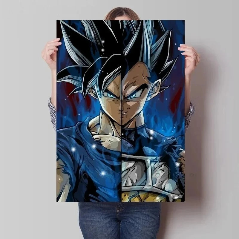 Dragon Ball Anime Poster – Super Saiyan Wall Art
