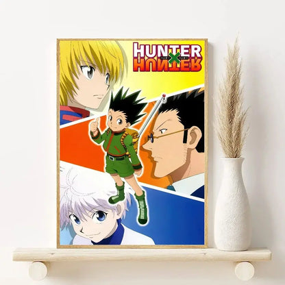 The Hunter’s Legacy Collection: Aesthetic Hunter x Hunter Canvas Art
