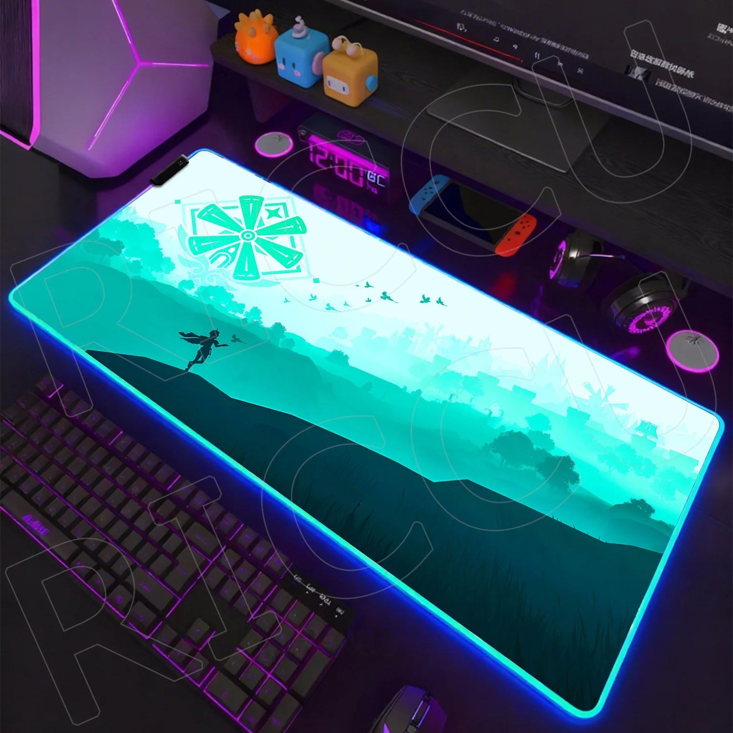 RGB LED Gaming Mouse Pad – XXL Desk Mat