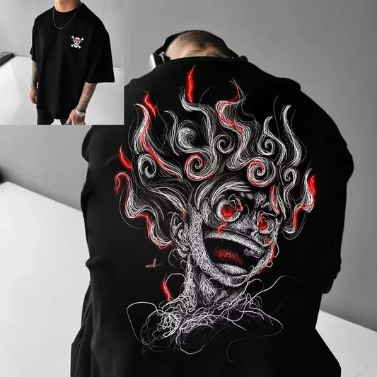 One Piece Ace Anime Graphic T-Shirt