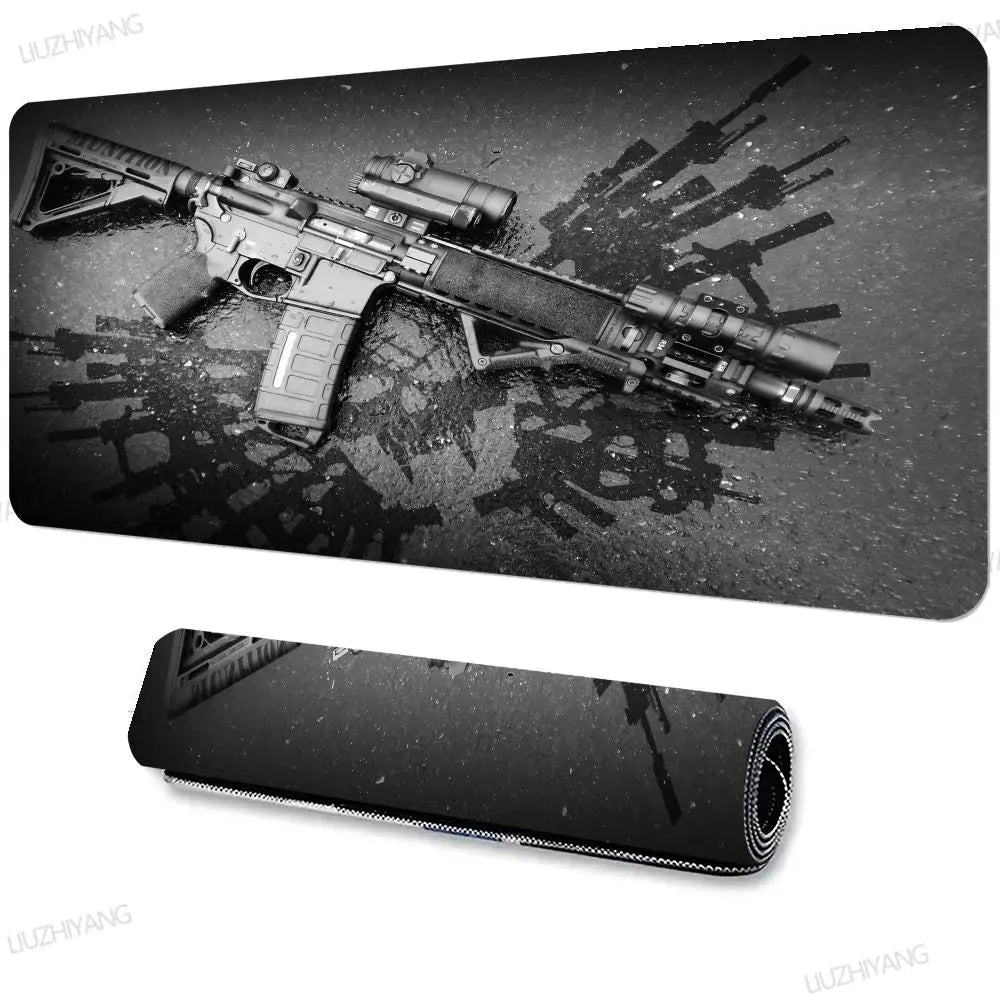 Gun Parts Design XXL Gaming Mouse Pad – Non-Slip Desk Mat
