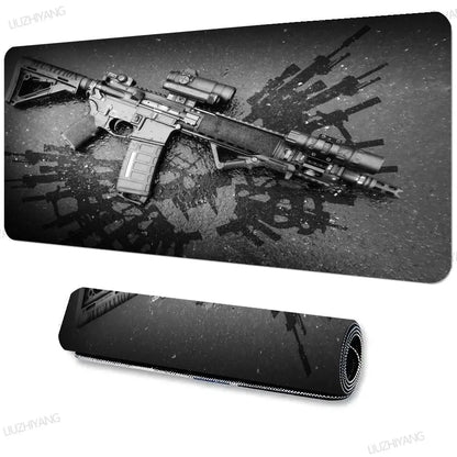 Gun Parts Design XXL Gaming Mouse Pad – Non-Slip Desk Mat