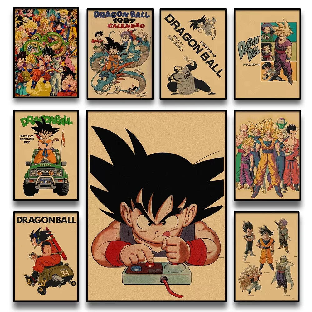 Dragon Ball Canvas Wall Art Poster