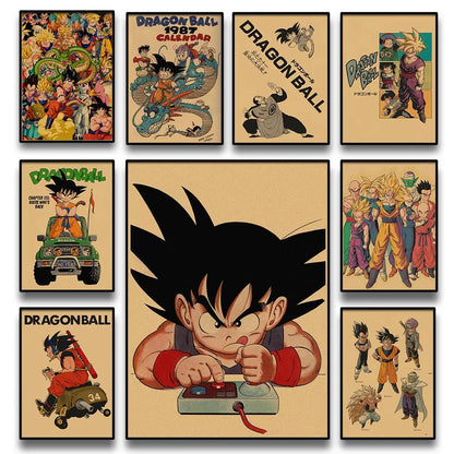 Dragon Ball Canvas Wall Art Poster