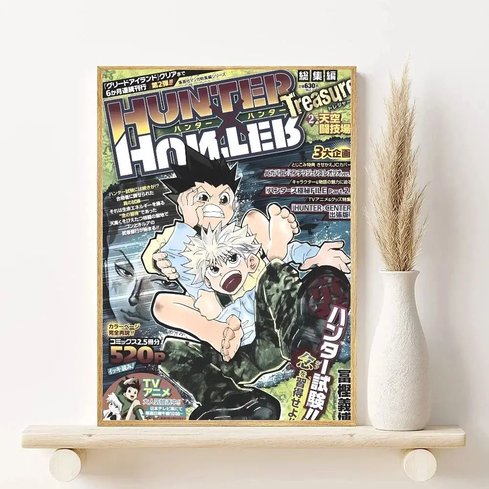 The Hunter’s Legacy Collection: Aesthetic Hunter x Hunter Canvas Art