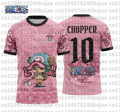 One Piece Anime Graphic T-Shirt | Cosplay Costume Tee