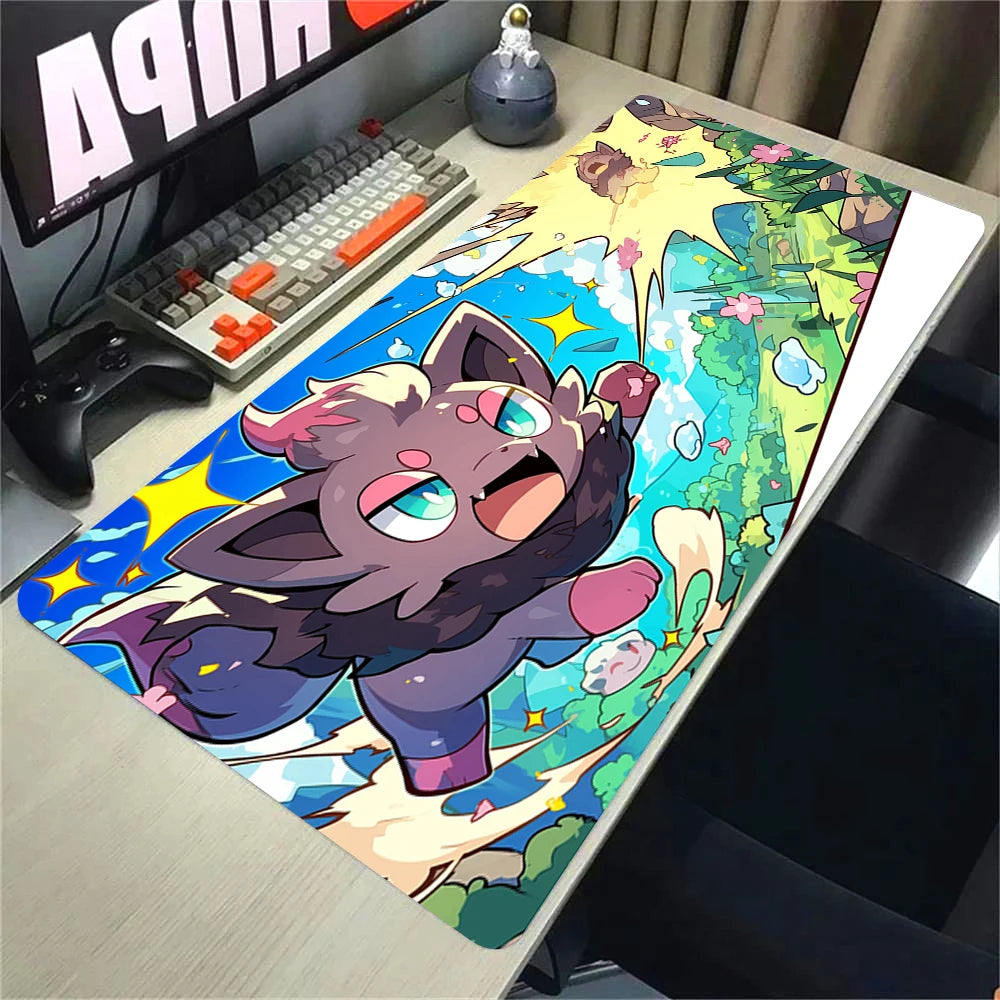 Extended Gaming Mouse Pad – Anti-Slip, Waterproof & Stitched Edges