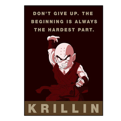 Dragon Ball Z Anime Posters – Goku, Vegeta, Broly & More