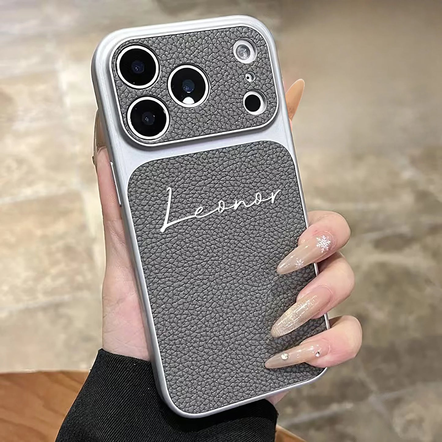 The Signature Series: Custom Leather-Textured Case