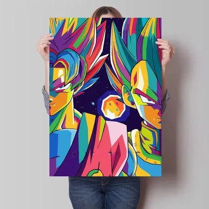 Dragon Ball Anime Poster – Super Saiyan Wall Art