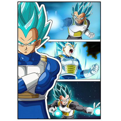 Dragon Ball Anime Poster – Goku, Vegeta & More | Canvas Wall Art