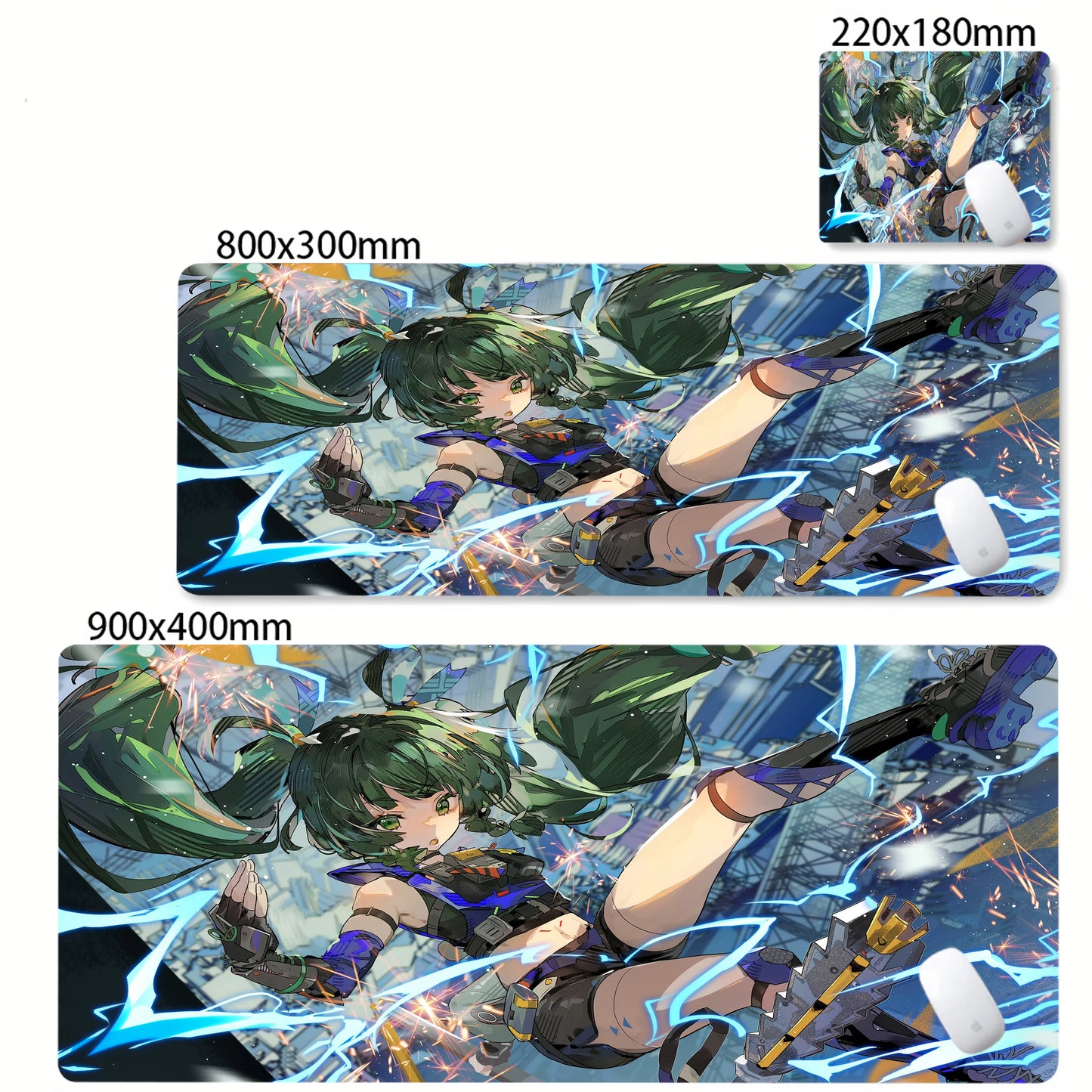Anime Gaming Mouse Pad – Custom HD Desk Mat