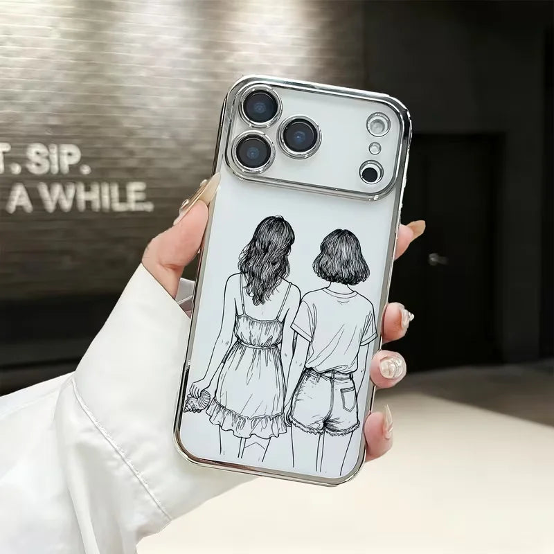 The Bespoke Portrait: Custom Line Art Case