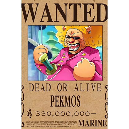 One Piece Anime Canvas Poster – Luffy & Zoro Wall Art