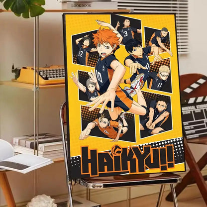 The Collector's Series: High-Definition Haikyuu Canvas Art