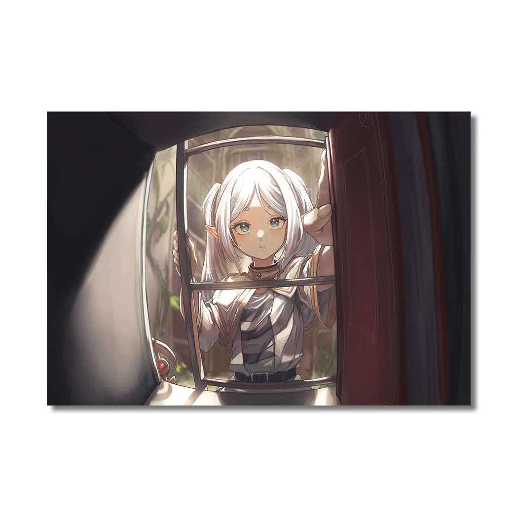 The Journey's End Collection: High-Definition Frieren Canvas Art