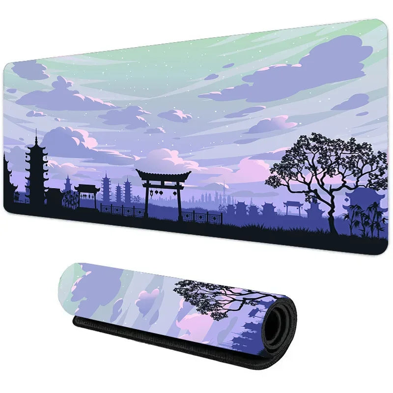 Night Moonlight Gaming Mouse Pad – Multi-Style XXL Desk Mat