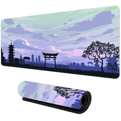 Night Moonlight Gaming Mouse Pad – Multi-Style XXL Desk Mat