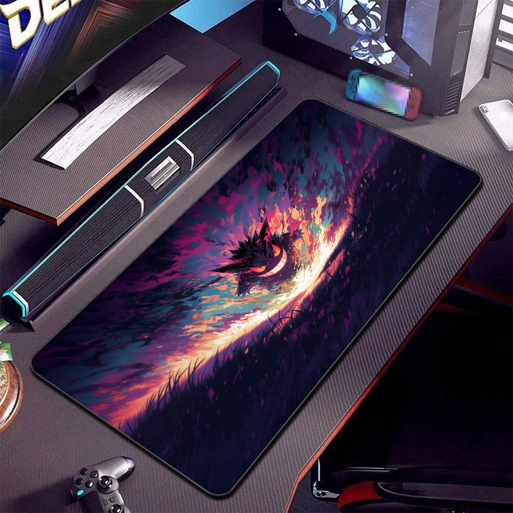 Gengar Anime Gaming Mouse Pad XXL Desk Mat
