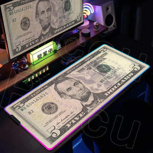 Dollar: RGB LED Mausepad