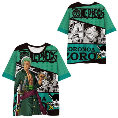 One Piece Luffy Anime Costume T-Shirt