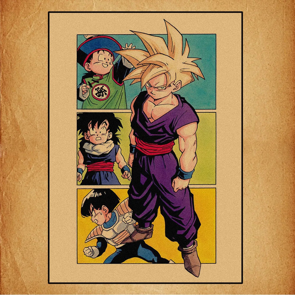 Dragon Ball Canvas Wall Art Poster