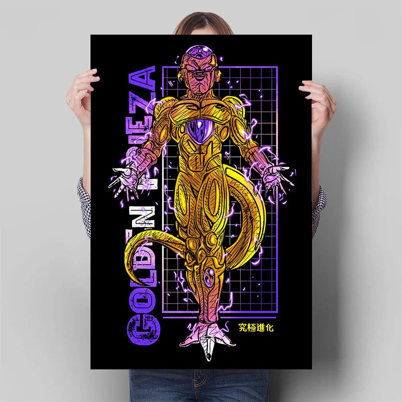 Dragon Ball Z Anime Poster – Canvas Wall Art