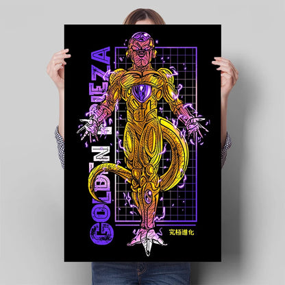 Dragon Ball Z Anime Poster – Canvas Wall Art