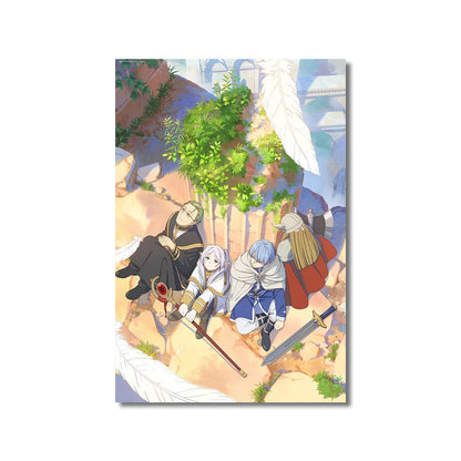 The Journey's End Collection: High-Definition Frieren Canvas Art