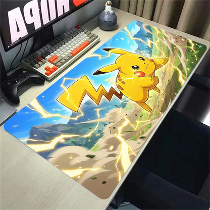 Pikachu Gaming Mouse Pad – Large Non-Slip Rubber Desk Mat