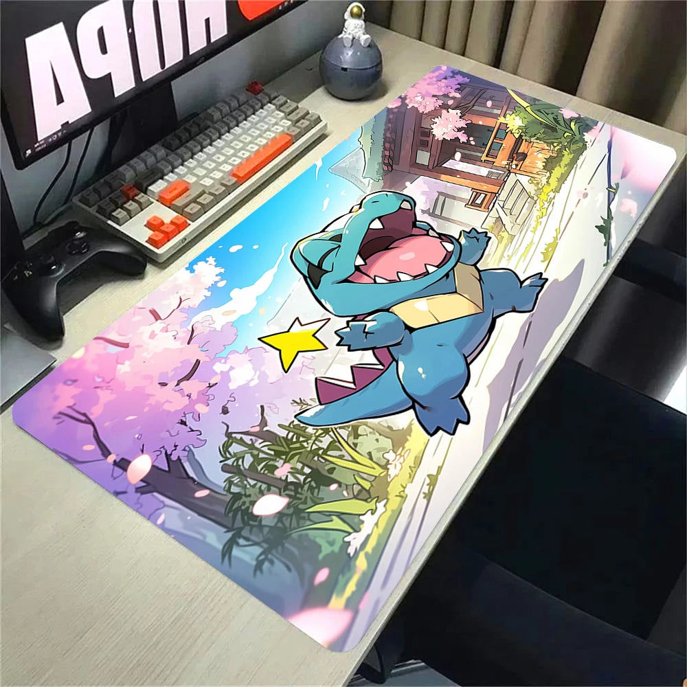 Extended Gaming Mouse Pad – Anti-Slip, Waterproof & Stitched Edges