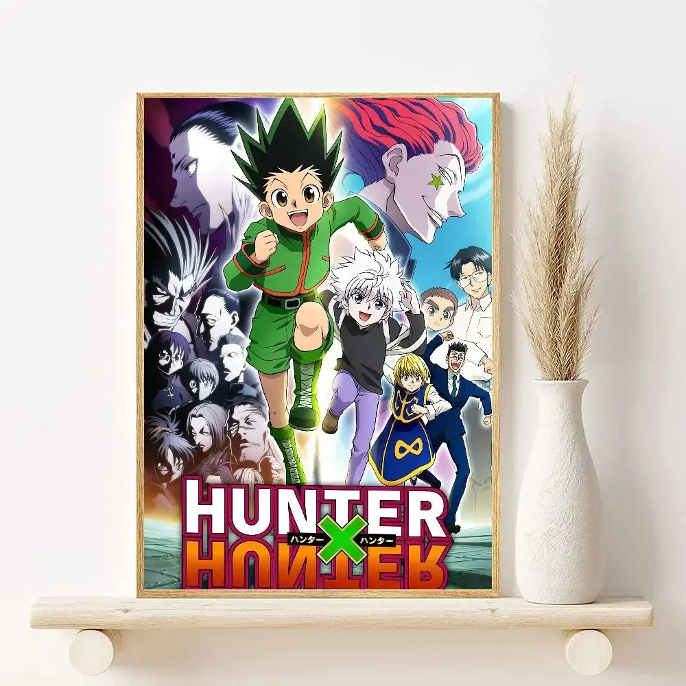 The Hunter’s Legacy Collection: Aesthetic Hunter x Hunter Canvas Art