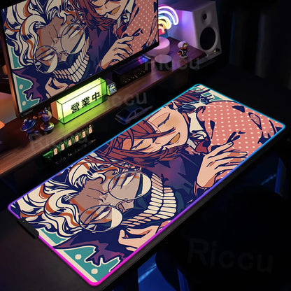 Gaming RGB: Anime Dandadan Keyboard Carpet
