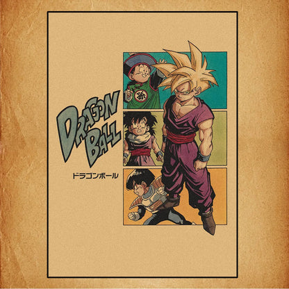 Dragon Ball Canvas Wall Art Poster