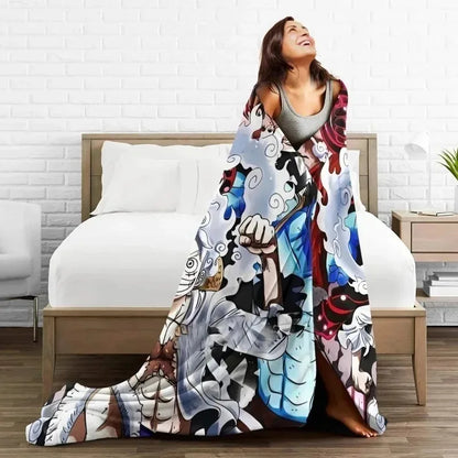 One Piece Anime Fleece Blanket