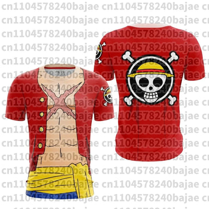 Luffy Cosplay T-Shirt – One Piece