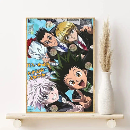 The Hunter’s Legacy Collection: Aesthetic Hunter x Hunter Canvas Art
